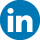 Texte de l'halte de l'icône de lien social de linkedin